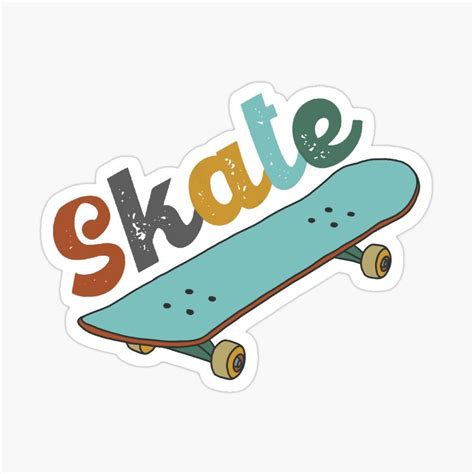 Printable Skateboard Stickers