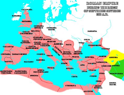 Roman Empire Map At Its Height