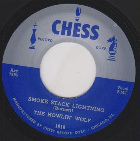 HOWLIN WOLF "SMOKESTACK LIGHTNING/ YOU CAN’T BE BEAT" 7"