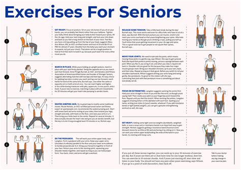 Chair Exercises For Seniors - 20 Free PDF Printables | Printablee