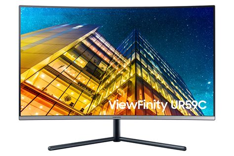 Buy SAMSUNG 32" UR59 Series ViewFinity 4K UHD (3840x2160) Computer Monitor, Curved, HDMI ...