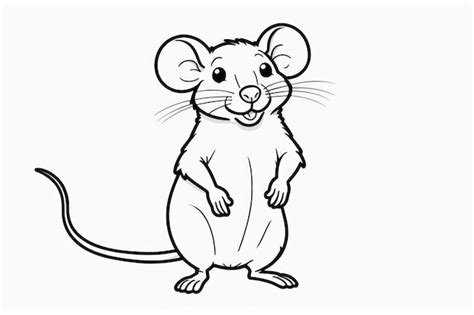 Premium AI Image | mouse drawing