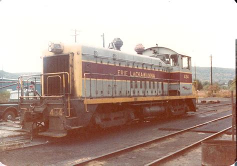 Joseph A. Smith Collection: Erie Lackawanna Railroad Diesel Locomotive #434 at Port Jervis, New ...