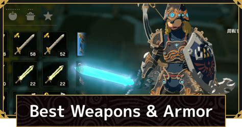 BotW | Best Weapons & Armor - How To Get & Location | Zelda Breath Of The Wild - GameWith