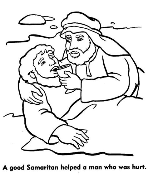 Samaritan Bible coloring sheet - Topcoloringpages.net