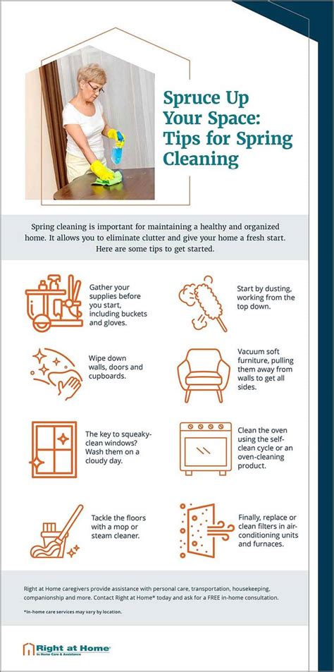 Spring Cleaning Tips To Keep Your Home Healthy & Organized | Right at Home