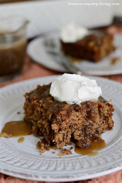 Apple Cake with Caramel Sauce: 19 Apple Recipes - Town & Country Living