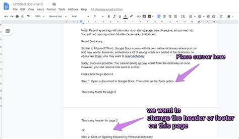 How to Create a Different Header and Footer for Each Page in Google Docs - Guiding Tech