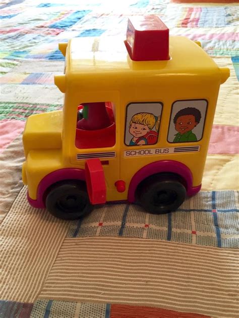 Vintage BARNEY the DINOSAUR SCHOOL BUS Friends TOY Lyons Group 1994 | #1843822494