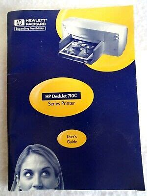 HP DeskJet 710C Series Printer User's Guide Hewlett Packard 1998 | eBay