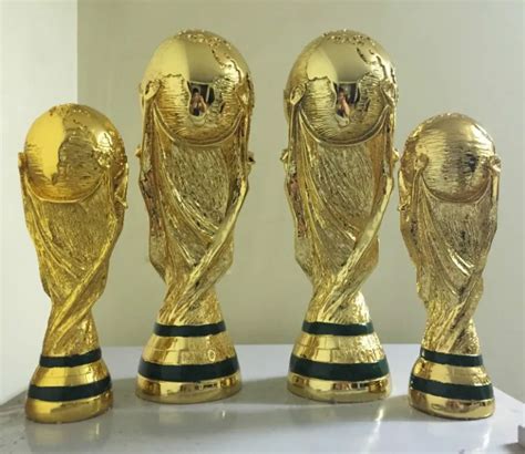 World cup trophy replica souvenir Top luxury excellent quality Model 1:1 Full Size football ...