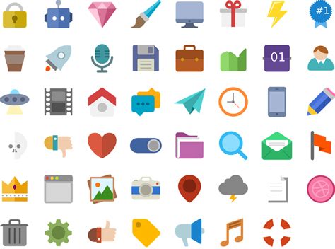 Download Icons, Flat Design, Design. Royalty-Free Vector Graphic - Pixabay