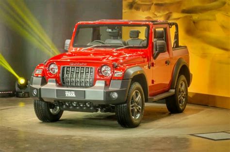 New Mahindra Thar revealed - Latest Auto News, Car & Bike News | Automobile industry News ...