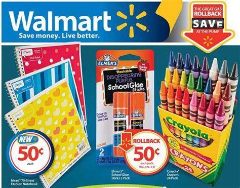 Walmart School Supplies List 2014 | Best Prices Under $3