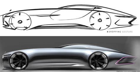 Vision Mercedes Maybach 6 Concept Design Sketch and render - Car Body Design