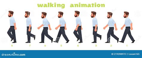 Character Walk Cycle Stock Illustrations – 403 Character Walk Cycle Stock Illustrations, Vectors ...