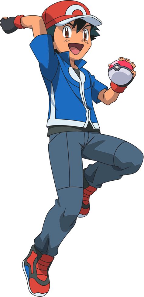 Ash Ketchum Based On - Ash De Pokemon Xy Png