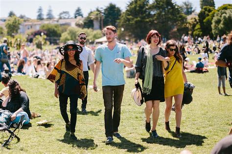 "A Group Of Friends Walking Through A Park" by Stocksy Contributor "HOWL" - Stocksy