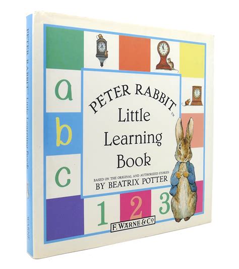 PETER RABBIT LITTLE LEARNING BOOK | Beatrix Potter | First Edition Thus; First Printing