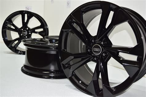 21″ AUDI SQ5 Q5 RIMS WHEELS FACTORY OEM BLACK A4 S4 RIMS Q5 21 – Factory Wheel Republic