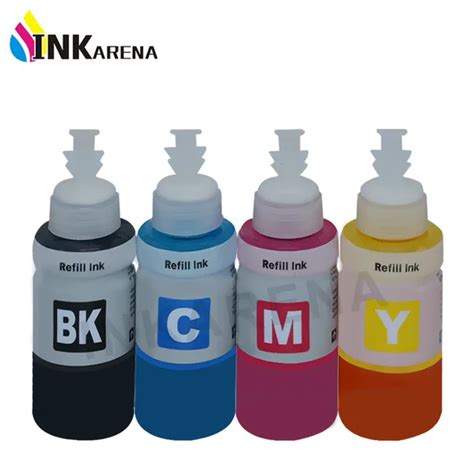 Ink Refill Kit for Epson Printer Ink Cartridge L1300 L456 L655 L200 Bulk Ink C13T66414A T6642 ...