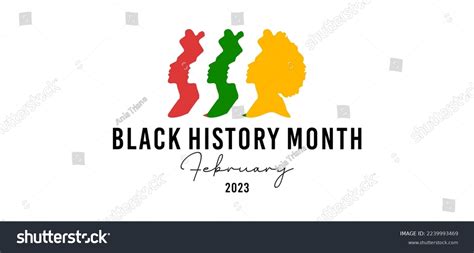 Black History Month Banner 2023 Vector Stock Vector (Royalty Free) 2239993469 | Shutterstock