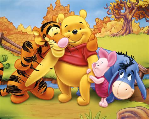 WINNIE THE POOH - friends poster | Grote posters | Europosters