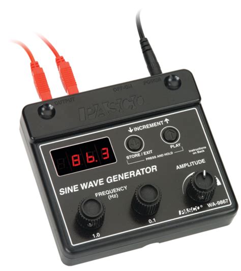 Sine Wave Generator - WA-9867 - Products | PASCO