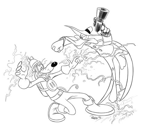 Darkwing Duck v. Megavolt by AnimalQwacker on DeviantArt