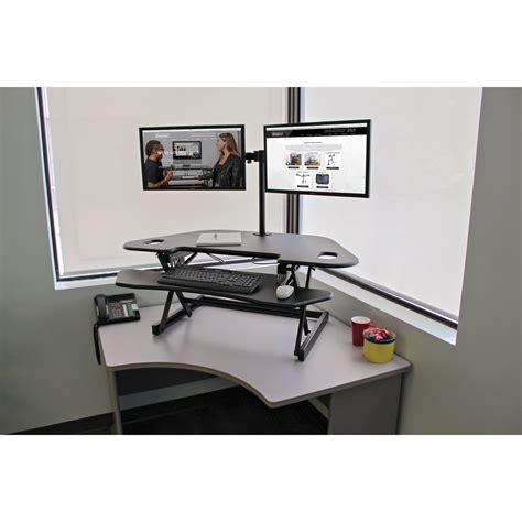 Lorell Corner Desk Riser - 40 lb Load Capacity - 18" Height LLR82014, LLR 82014 - Office Supply Hut