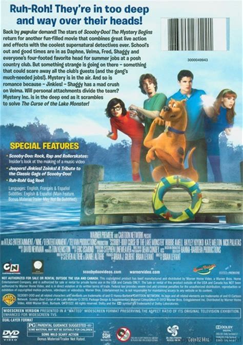 Scooby-Doo!: Curse Of The Lake Monster - Extended Edition (Repackage) (DVD 2010) | DVD Empire