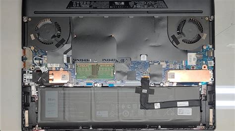 DELL Alienware M15 R6 Disassembly RAM SSD Hard Drive Upgrade Battery Cmos Bios Replacement ...