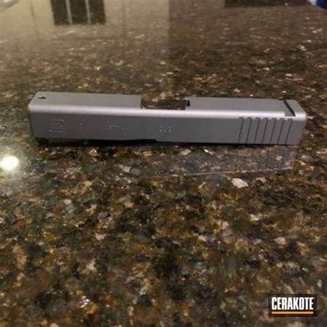 Glock 19 Slide finished in Carbon Grey | Cerakote