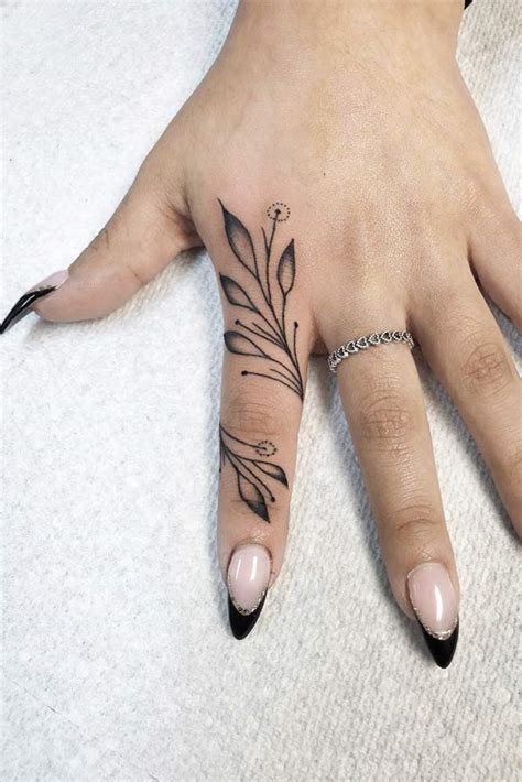 Finger Tattoos: Simple Yet Unique Designs At Your Fingertips | Glaminati