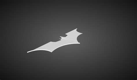 3D Printed Returning Batarang by Vulcan Industries | Pinshape