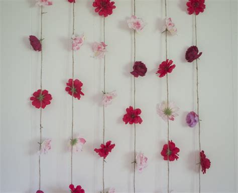 Flower Wall Hanging DIY