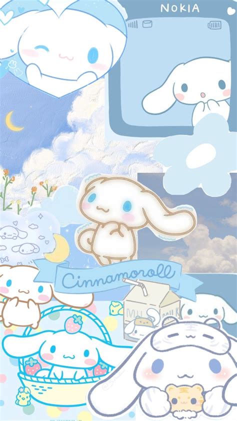 #cinnamoroll #sanrio #hellokitty #aesthetic | Karakter sanrio, Kartun, Wallpaper kartun