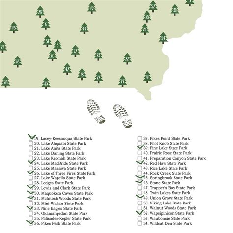 Printable Iowa State Parks Map State Parks Of Iowa Map Iowa Parks | Images and Photos finder