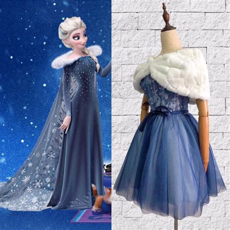 BM998 disneybound OLAF'S FROZEN ADVENTURE Elsa dress