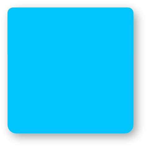 Blue Square Rounded Corners Clip Art at Clker.com - vector clip art online, royalty free ...