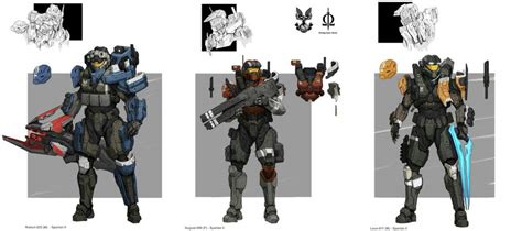 Halo Wars 2 Omega Team concept art compared to Halo Infinite : r/halo