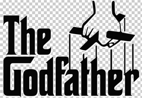 The Godfather Logo Film PNG, Clipart, Black And White, Brand, Decal, Encapsulated Postscript ...