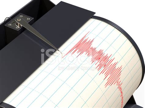 Seismograph Instrument Recording Ground Motion During Earthquake Stock Photo | Royalty-Free ...