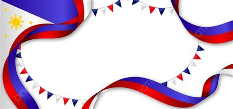 Philippine Flag Banner Celebration Background Vector, Philippine, Philippines, Philippine ...