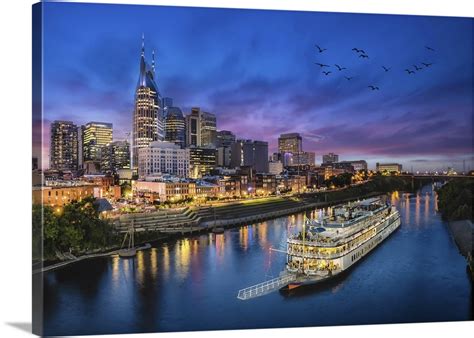 Nashville Skyline Wall Art, Canvas Prints, Framed Prints, Wall Peels | Great Big Canvas