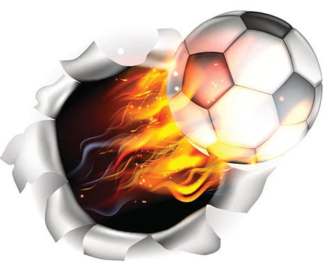 Fire Soccer Ball Drawing Stock Photos, Pictures & Royalty-Free Images - iStock