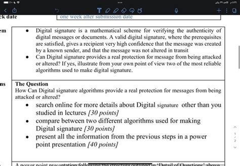 Solved The QuestionHow Can Digital signature algorithms | Chegg.com