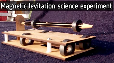 Amazing science experiment | magnetic levitation science experiment|magical leviting pencil ...