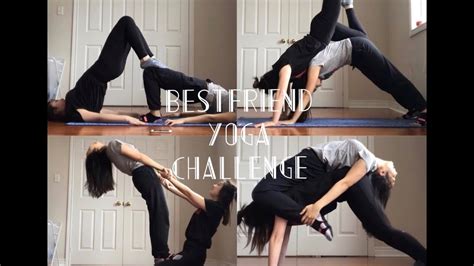 BEST FRIEND YOGA CHALLENGE - YouTube