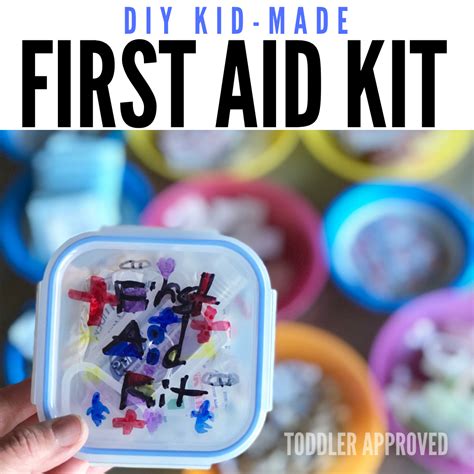 Toddler Approved!: DIY Kid-Made First Aid Kit